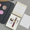 Набор SAILOR: перьевая ручка PRO GEAR SLIM JAPANESE SWEETS, Nerikiri/Темно-розовый, GT 14K, + Чернила SHIKIORI, Okuyama