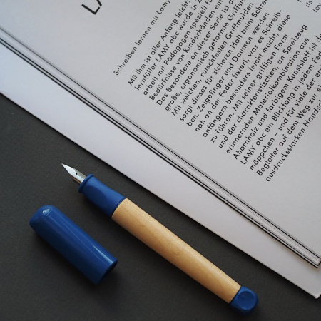 Ручка перьевая LAMY ABC, Blue/Синий