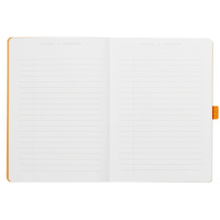 Записная книжка RHODIARAMA GOALBOOK в мягкой обложке, A5, точка, 90 г, Tangerine/Оранжевый