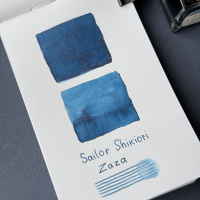 Чернила SAILOR SHIKIORI, THE SOUND OF RAIN, Zaza/Синий