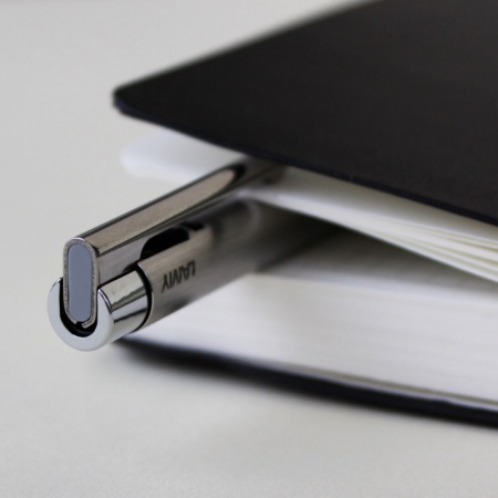 Карандаш автоматический LAMY LOGO, Brushed/Матовая сталь