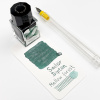 Набор SAILOR: перьевая ручка-макалка HOCORO, Calligraphy steel nib 40° + Чернила DIPTON, Mellow Forest