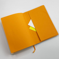 Записная книжка RHODIARAMA в мягкой обложке, A5, 90 г, Coral/Коралловый