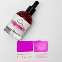 Акварельные чернила HERBIN ECLATS, Rose indian/Розовый