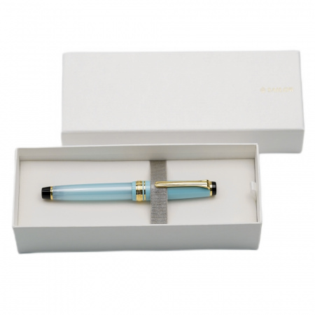 Ручка перьевая SAILOR PRO GEAR SLIM SHIKIORY FOUR SEASONS, GT 14K, Sky/Голубой