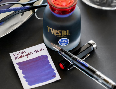 Чернила в банке TWSBI Midnight Blue/Темно-синий, 70 мл