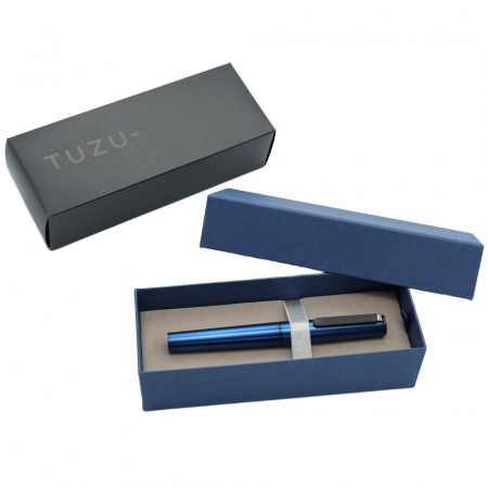 Ручка перьевая SAILOR TUZU FORGE, Steel nib, Metallic Blue/Синий