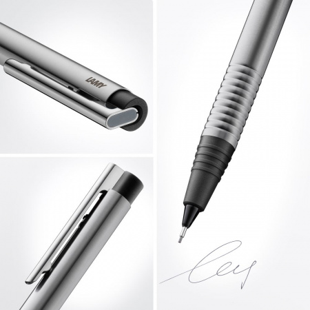 Карандаш автоматический LAMY LOGO, Stainless/Полированная сталь