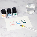 Набор SAILOR: перьевая ручка-макалка HOCORO, Calligraphy steel nib 40° + Чернила DIPTON, Coral Humming Набор SAILOR: перьевая ручка-макалка HOCORO, Calligraphy steel nib 40° + Чернила DIPTON, Coral Humming