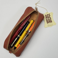 Пенал CLAIREFONTAINE AGE BAG PETITE OVALE, Marron/Коричневый