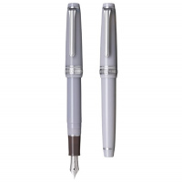 Ручка перьевая SAILOR PRO GEAR SLIM SHIKIORI SANSUI, RT 14K, Kamoshika/Серо-фиолетовый