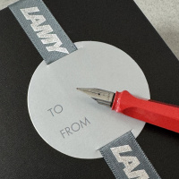 Набор LAMY SAFARI, Red/Красный (перьевая ручка + картриджи + чернила + конвертер)