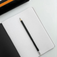 Записная книжка RHODIA UNLIMITED, A5+, 80 г, Black/Черный