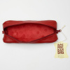 Пенал CLAIREFONTAINE AGE BAG PETITE OVALE, Rouge/Темно-красный