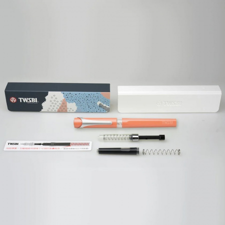 Ручка перьевая TWSBI SWIPE, Salmon/Оранжевый
