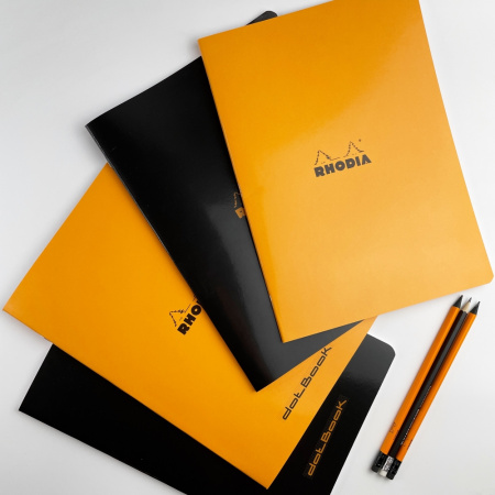 Тетрадь RHODIA CLASSIC, A5, 80 г, Orange/Оранжевый