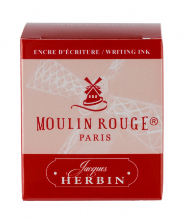 Чернила HERBIN, ЦВЕТА ПАРИЖА, Moulin Rouge/Красный