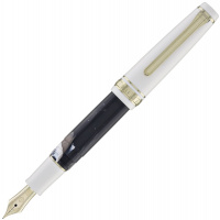 Ручка перьевая SAILOR PRO GEAR SLIM MINI RECONTRE III, Gold IP 14K, Lapin/Серо-коричневый