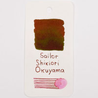Чернила SAILOR SHIKIORI, Okuyama/Темно-красный