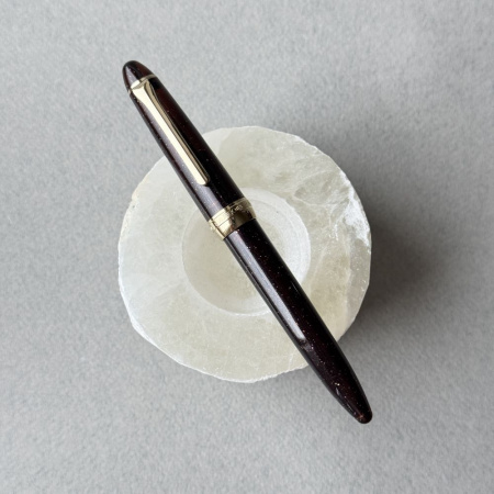 Ручка перьевая SAILOR SHIKIORI KUSA ASOBI, Gold IP still nib, Tsurubami/Коричневый