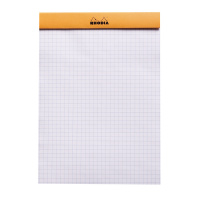 Блокнот RHODIA BASICS №16, A5, 80 г, Orange/Оранжевый