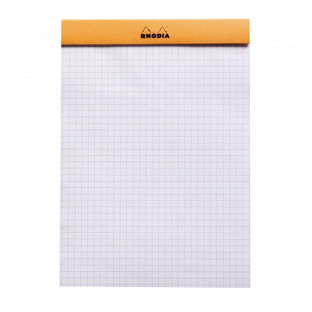 Блокнот RHODIA BASICS №16, A5, 80 г, Orange/Оранжевый