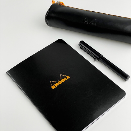 Тетрадь RHODIA CLASSIC, A4, 80 г, Black/Черный