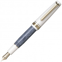 Ручка перьевая SAILOR PRO GEAR SLIM MINI RECONTRE, Gold IP 14K, Gris fer/Серый