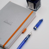 Ручка перьевая SAILOR SHIKIORI HISAKATA, RT steel nib, Uchimizu/Синий