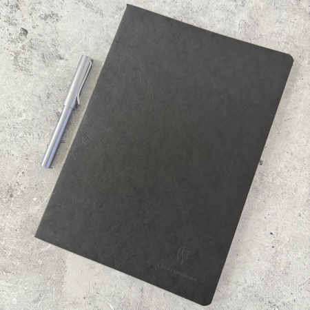 Тетрадь CLAIREFONTAINE AGE BAG, A4, 90 г, Black/Черный