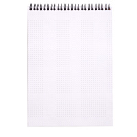 Блокнот RHODIA CLASSIC, А4, 80 г, Black/Черный
