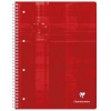 Тетрадь CLAIREFONTAINE STUDIUM на пружине, с разделителями, A4+, 90 г, Red/Красный