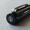 Ручка перьевая SAILOR CYLINT STAINLESS, Black IP 21K, Black/Черный