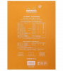 Блокнот RHODIA BASICS №18, A4, 80 г, Orange/Оранжевый
