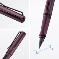 Ручка перьевая LAMY SAFARI, Scarlet/Фиолетовый (пурпурный)
