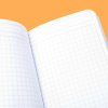 Записная книжка RHODIA UNLIMITED, A5+, 80 г, Orange/Оранжевый