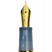 Ручка перьевая SAILOR PRO GEAR SLIM SHIKIORI FAIRY TALE, GT 14K, Grateful crane/Голубой