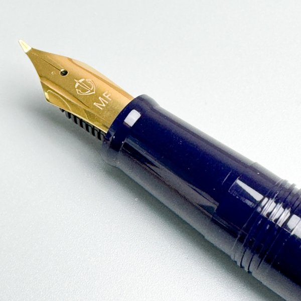 Ручка перьевая SAILOR FUDE DE MANNEN, GT сalligraphy steel nib 40°, Navy/Синий
