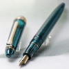 Ручка перьевая SAILOR SHIKIORI KUSA ASOBI, Gold IP still nib, Yukiusagi/Изумрудный