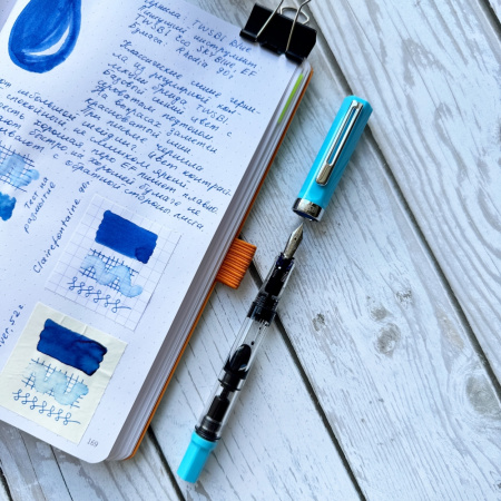 Ручка перьевая TWSBI ECO, Sky Blue/Небесно-голубой