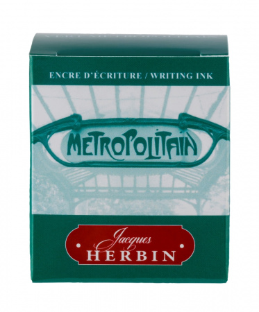 Чернила HERBIN, ЦВЕТА ПАРИЖА, Metro Parisien/Зеленый