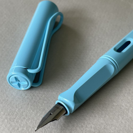 Ручка перьевая LAMY SAFARI, Aqua sky/Голубой