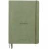 Записная книжка RHODIARAMA GOALBOOK CREATION в твердой обложке, A5, без линовки, 200 г, Celadon, Бледно-зеленый