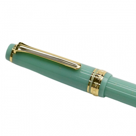 Ручка перьевая SAILOR PRO GEAR SLIM SHIKIORI FAIRY TALE, GT 14K, Dragon palace/Светло-зеленый