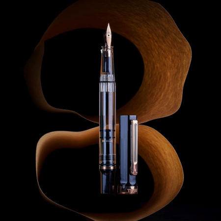 Ручка перьевая TWSBI ECO ROSE GOLD, Smoke/Черный