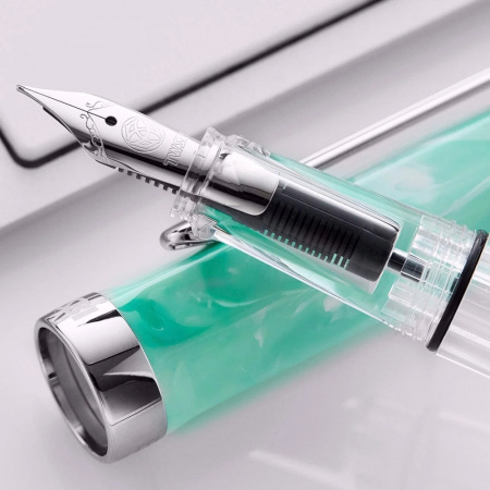 Ручка перьевая TWSBI ECO, Amazonite/Голубовато-зеленый