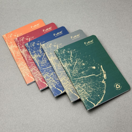 Тетрадь CLAIREFONTAINE FOREVER PREMIUM, A5, 90 г, Gris plomb/Серый