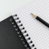 Блокнот RHODIA CLASSIC REVERSE BOOK, 21х21 см, 80 г, Black/Черный