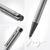 Ручка шариковая LAMY LOGO, Stainless/Полированная сталь