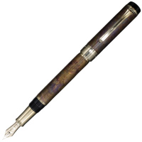 Ручка перьевая SAILOR CYLINT PATINA STAINLESS, Gold IP 21K, Patina/Патина, B